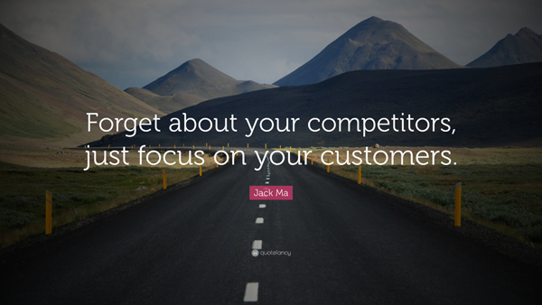 Forget about your competitors...