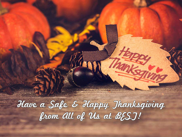 Have a Safe & Happy Thanksgiving...