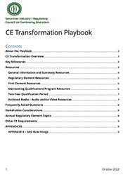 CE Transformation Playbook