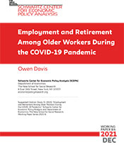 Employment and Retirement Among Older Workers During the Covid-19 Pandemic