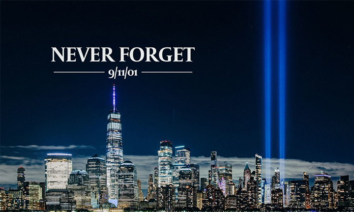 9/11 We will never forget!