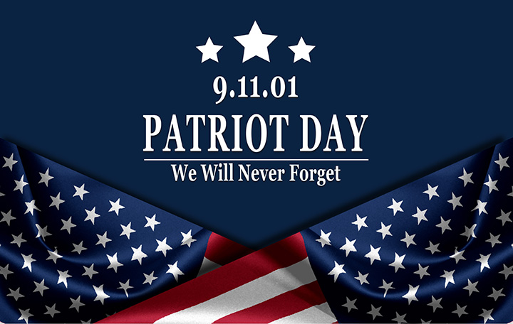 9.11.01 Patriot Day. We Will Never Forget.
